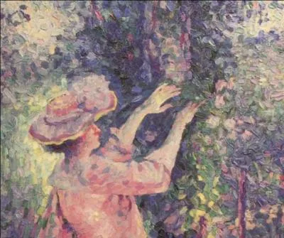 Qui a peint La colonne fleurie ?