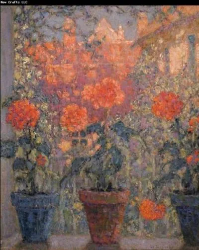 Qui a peint Les trois pots de fleurs ?