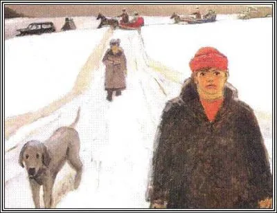 Peu connu en dehors du Québec, même s'il a été exposé dans plusieurs musées internationaux et qu'un de ses tableaux trône parmi les tableaux canadiens les plus chers vendus, son uvre traduit l'isolement humain face aux grands espaces et souvent face aux rigueurs de l'hiver. Peinture austère par sa composition, nous avons mis ici quelque chose de joyeux dans son oeuvre. Qui est-ce ?