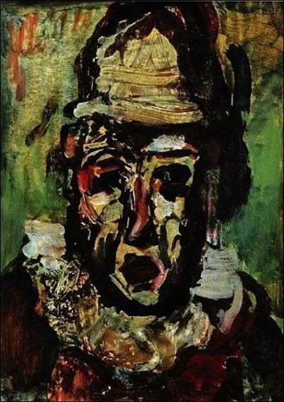 Qui a peint "Clown tragique" ?