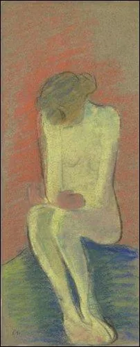 Qui a peint "Figure de douleur" ?