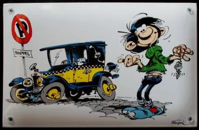 Que signifie ce panneau avec un "P" rayé ?