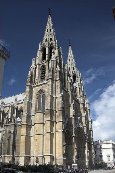 Quel est le nom de cette basilique de Paris 7e de 1857 dont la façade a été reproduite sur la cathédrale de Canton (Chine) ?