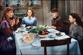 Quelle activité les quatre filles préparent-elles à l'approche de Noël ?