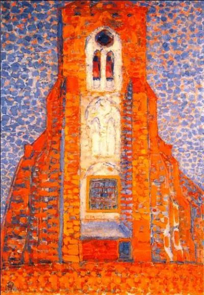 Qui a peint Tour de l'église de Zerland ?