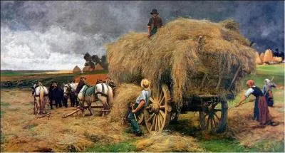 Qui a peint Les foins ?