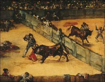 Qui a peint L'arène divisée ?