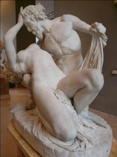 Dans quel musée se trouve ce magnifique marbre ? Il fut présenté au départ en 1834 légèrement à l'écart.