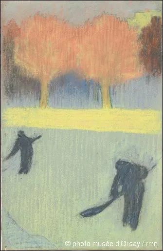 Qui a peint "Les balayeurs" ?