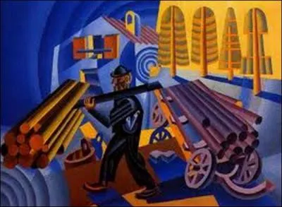 Qui a peint "Le bûcheron" ?