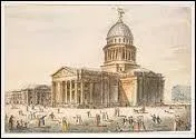 Comment s'appelle l'architecte à l'origine du projet du Panthéon ?