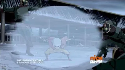 Le fils de Tenzin a une façon très personnelle de maîtriser l'air. Laquelle ?