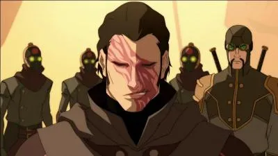 Qui a fait ces marques sur le visage d'Amon ?