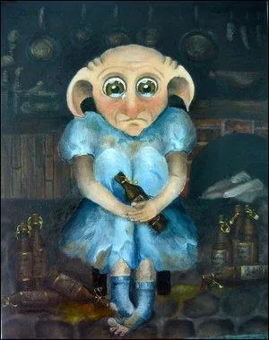 Avec quoi se saoule-t-elle après s'être fait libérer ?