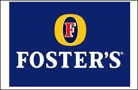 Quelle sorte de boisson est commercialisée sous le nom de Foster's, marque d'origine australienne ?
