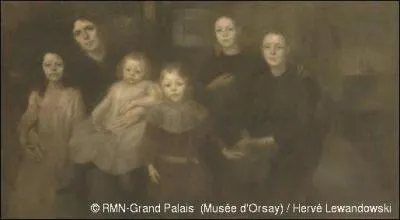 Qui a peint "La Famille du peintre" ?