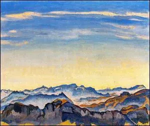 Qui a peint "Alpes vaudoises depuis les Rochers-de-Naye" ?