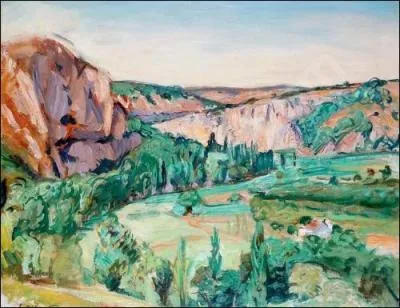 Qui a peint "Paysage de montagne" ?