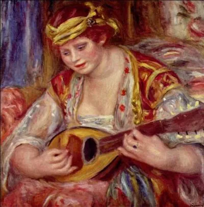 Qui a peint "Femme à la mandoline" ?