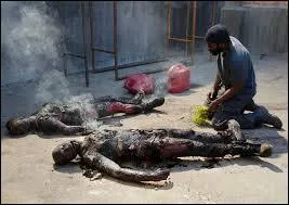 Que découvre Tyreese en voulant rendre visite aux personnes en quarantaines ?