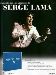 Serge Lama a enregistré l'album "Lama chante Brel".