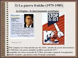 La guerre fraîche se caractérise par...