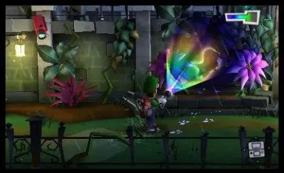 Pour révéler des objets, Luigi utilise :