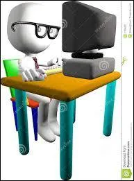 Un utilisateur d'ordinateur cligne 7 fois des yeux avant de s'endormir.