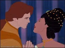 "Dans un premier temps, déclara Pocahontas, je suis tombée folle amoureuse de John Smith. Mais en arrivant en Angleterre, le croyant mort, je suis tombée définitivement amoureuse de :