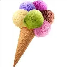 Les glaces sont originaires