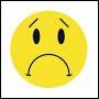 Comment fait-on un smiley triste ?
