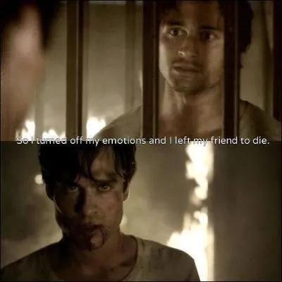 Comment s'appelle l'ami que Damon a rencontré lors de son passage chez le Dr. Withmore (la société Augustine, là où il s'est fait torturer par Dr. Withmore) ?