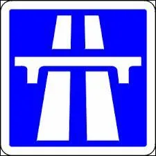 Pour vous aidez, sont dessinés : un pont et deux voies routières. Alors, quelle est la signification de ce carrée bleu ?