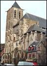 Dans quel département est située l'église Saint-Ouen de Pont-Audemer dont le style est marqué par le gothisme flamboyant, sauf l'ancienne croisée du transept et une partie du choeur qui sont de style roman.