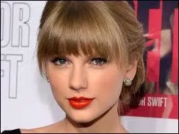 Quelle est la couleur favorite de Taylor Swift ?