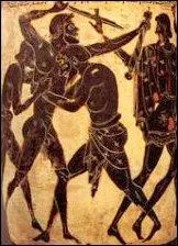 Qui est le roi spartiate aux alentours de 490 avant J.-C. ? Considéré comme fou par ses demi-frères ils l'enverront en prison où il fut retrouvé mort dans sa cellule peu après.