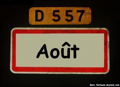Août, la fin des vacances ! Dites-moi donc "août " en anglais que l'on se marre bien !