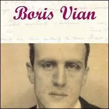 Quelle chanson qui adressait une lettre au président fut interprétée par Boris Vian en 1955 ?