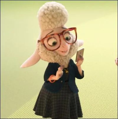 Quel est le nom de cette moutonne qui se venge de tous les prédateurs qu'elle hait car son patron-lion n'a aucune estime pour elle vu qu'elle est une proie ?