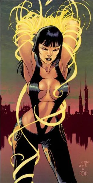 Comment est appelée la mutante (et non pas la X-men) Sybil Dvorak capable de contrôler tout ce qui est tissu et fil au point d'en faire des armes redoutables ? De qui est-elle l'ennemie ?