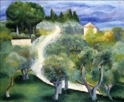 Qui a peint Route de Bandol à Sanary ?