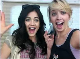 J'ai joué dans le même film qu'elle.