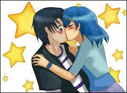 Dans la saison "Mermaid Melody Pure", avec qui Hanon Hôsho est-elle en couple ?