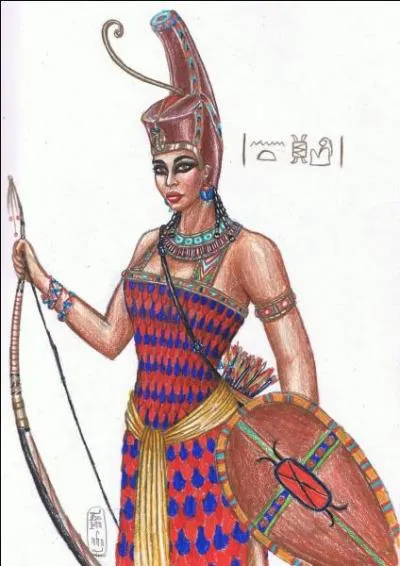 Qui est cette déesse dite la "terrifiante", qui fut à l'origine divinité de la guerre et de la chasse ?