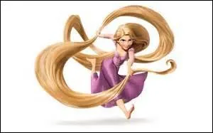 De quelle couleur sont les cheveux de Raiponce ?