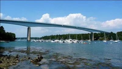Quel est ce pont en ''poutre-caisson'' sur l'Odet, pr&egrave;s de B&eacute;nodet, construit en1972 ?
