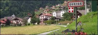 Commune Savoyarde, Queige se situe en région ...