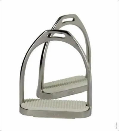 Comment s'appelle la partie de l'étrier où l'on passe l'étrivière ?