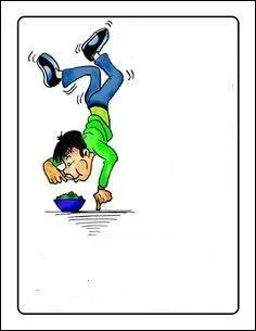 Quand on mange rapidement,