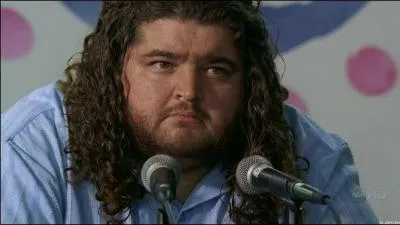 À qui appartient le pied qu'écrase Hurley pour prendre le vol 815 ?